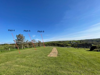 Campsite in Little Haven