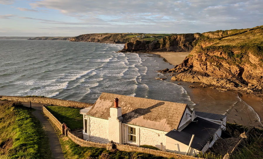 Little Haven sea views